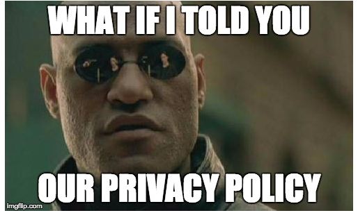 privacy policy meme