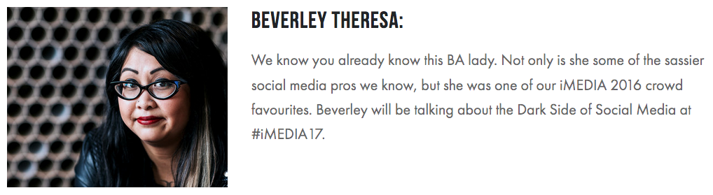 social media speaker and trainer